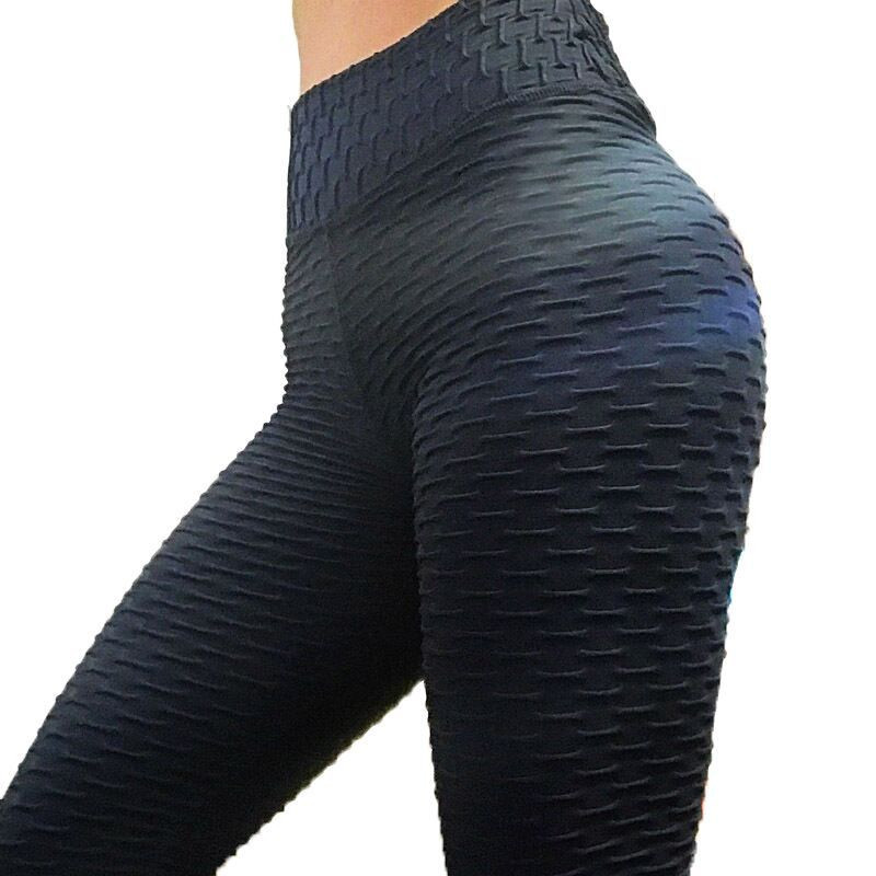 New Honeycomb Printed Women Fitness Leggings Skinny High Waist Elastic Push Up Legging Workout Pants Women Workout Yoga Leggins