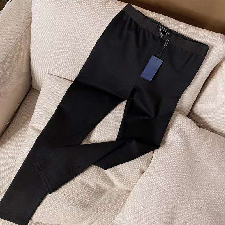 

Women Track Pants Slim Style For Lady Casual Pant Trouse Yoga Leggings Outwears High Waist Sport Capris With Letters Printed, Black