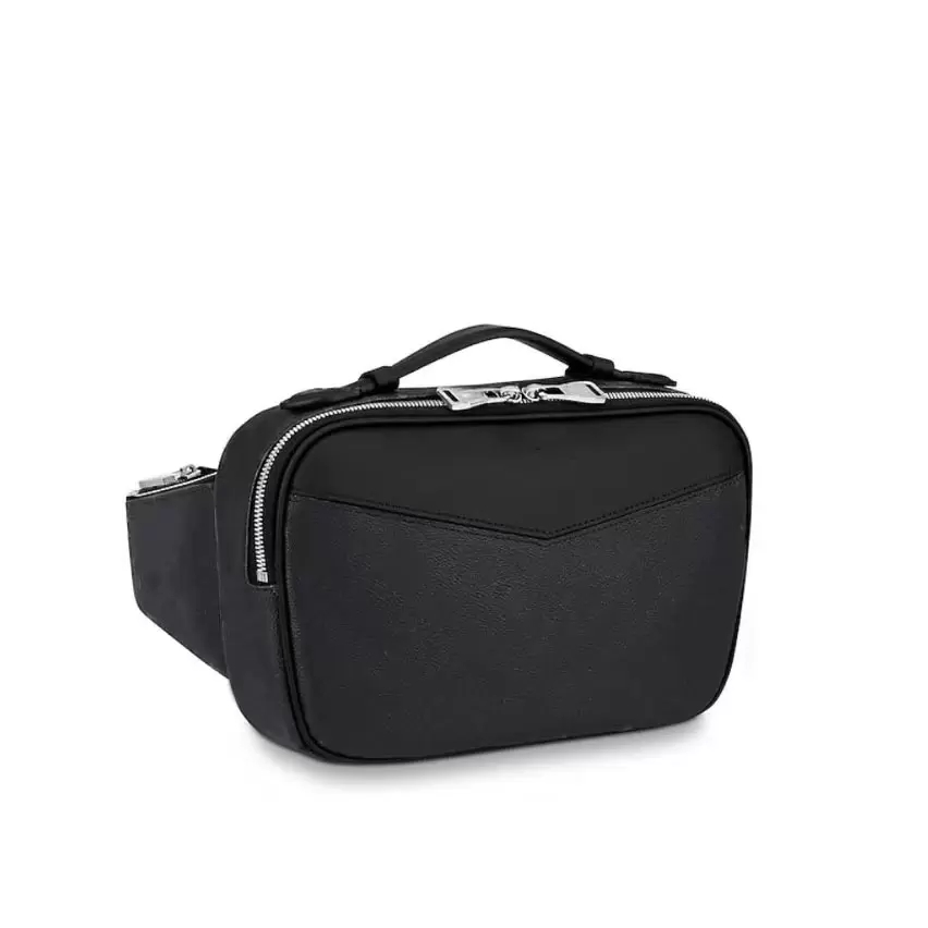 

The new popular style purse, top grade leather production, famous designer design. High-end fashion men's bag.size28*18*5CM.2906, Black