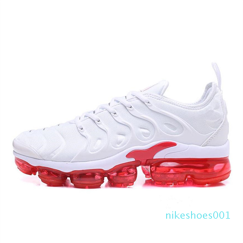 

2021 Men plus Women Shoes Triple Red tns Trainers Cushion black white Blue Pastel University Gold high quality sneakers 36-46 1, Color 1