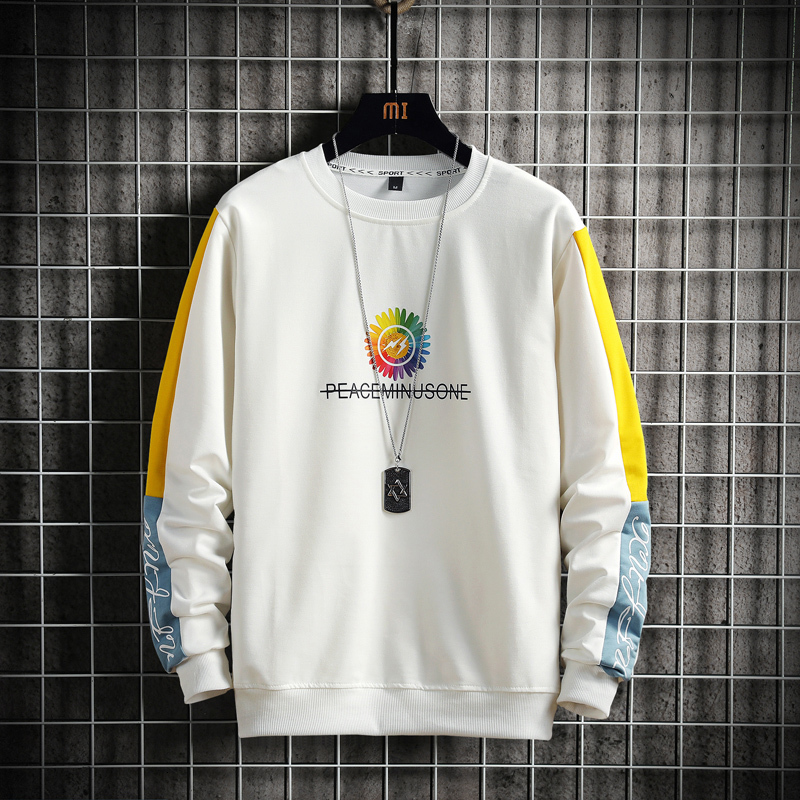 

2021 New Sweatshirt Reflective Butterfly Men Sweatshirts Streetwear Long Sleeve Oversized Pullovers 4 Colors Man Casual 78f3, Black