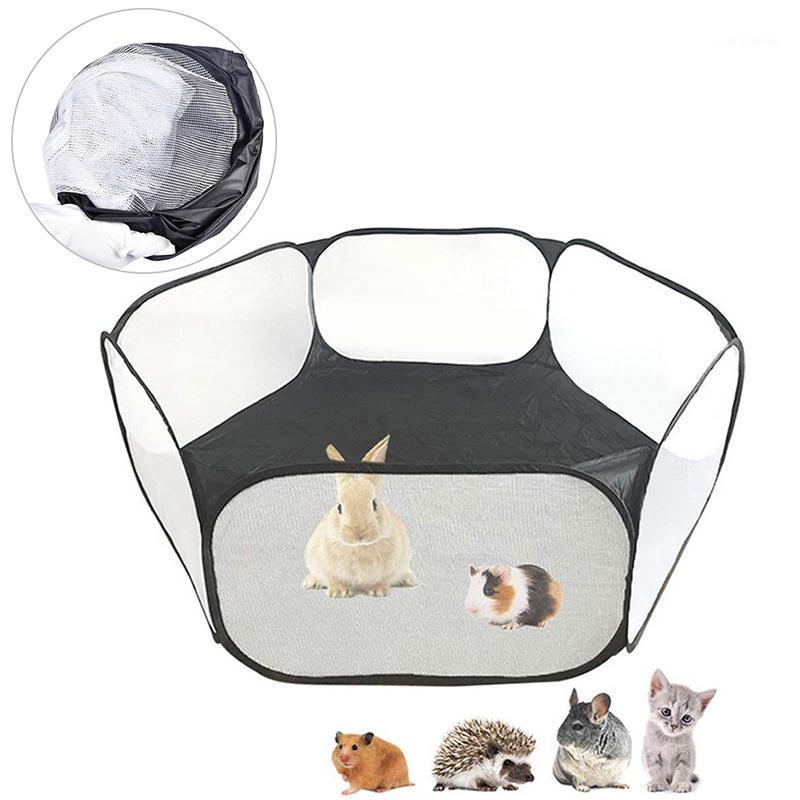 

Cat Carriers,Crates & Houses High Quality Oxford Cloth Dog House Tent Foldable Portable Pet Playpen Large Outdoor Hexagon Fences Washable