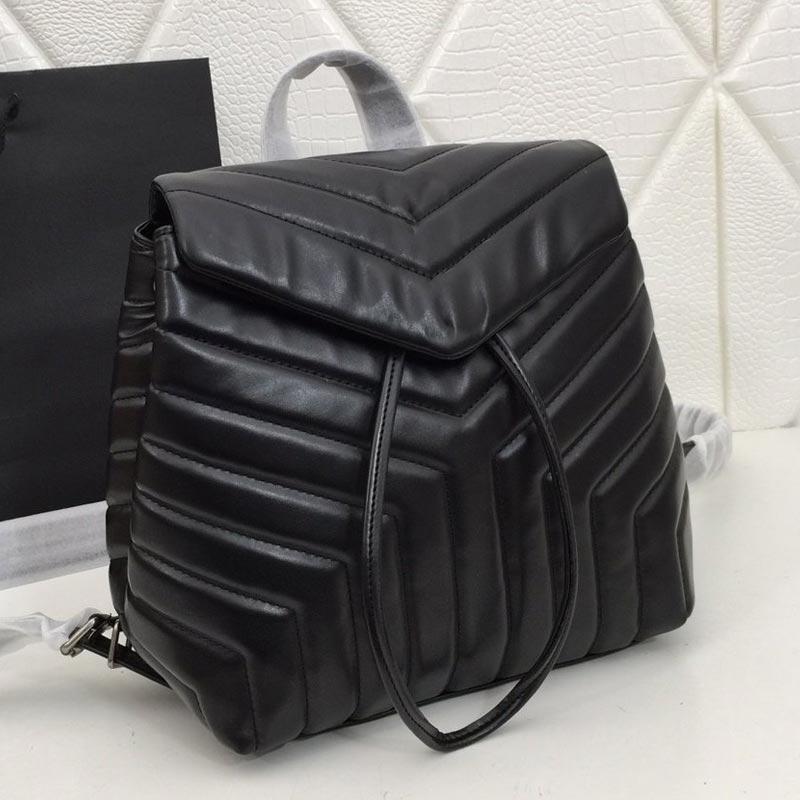 

Wholesale Backpack Travel Luggage Bag Handbag Fashion Cowhide Genuine Leather High Quality Plain Women Black Travel Backpack Free Shipping