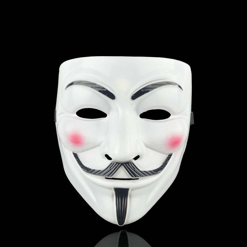 

Vendetta mask anonymous of Guy Fawkes Halloween fancy dress costume for Adult Kids Film Theme Party Gift Cosplay Accessory