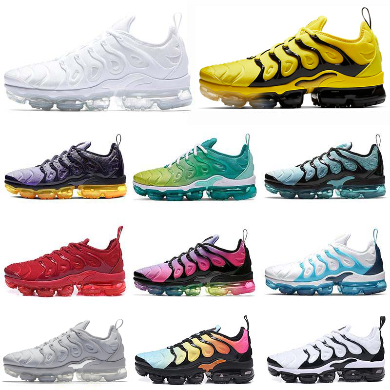 

Tn plus Running shoes For Men women Triple Black White Pink Rise REGENCY PURPLE LEMON LIME Volt mens trainers Sports Sneakers 36-47 High Quality, 14