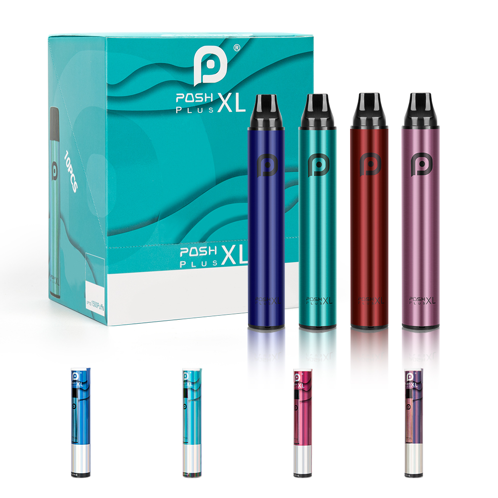 

POSH PLUS XL Puff Bar Disposable vape starter Kit 1500 Puff 5ml Cartridges Vape Empty Pen
