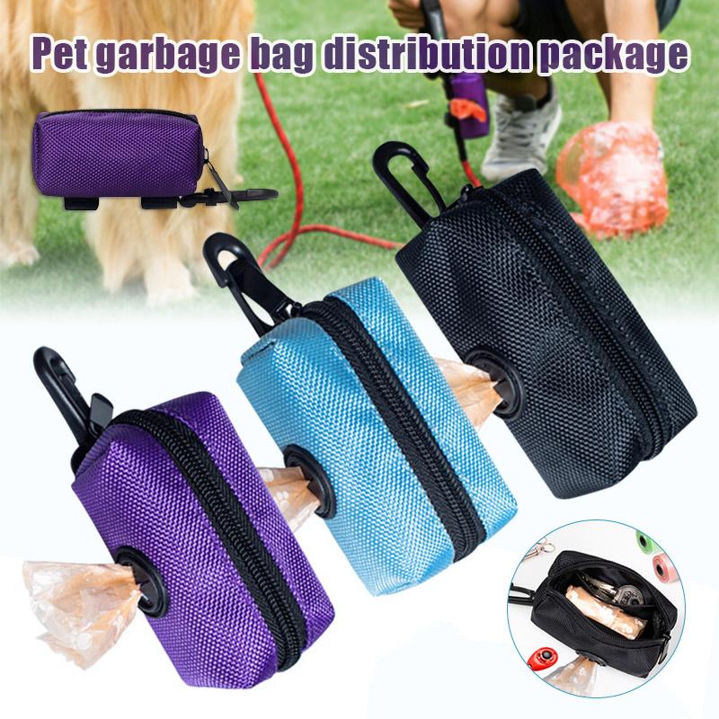 

Pet Dog Poops Waste Bag Dispenser Poo Holder Portable Accessories For Walking Travel BOM666 & Outdoors