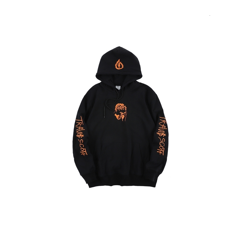 

2021 New Astroworld Travis Head Printed Women Hoodies Sweatshirts Hiphop Streetwear Men Hoody Hoodie M1qg, Beige