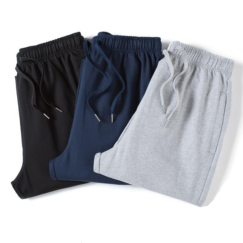 

2021 New Men Joggers Sweatpants Casual Hip Hop Gymnasia Training Pants 5xl Jogger 100% Cotton R6h6, Black