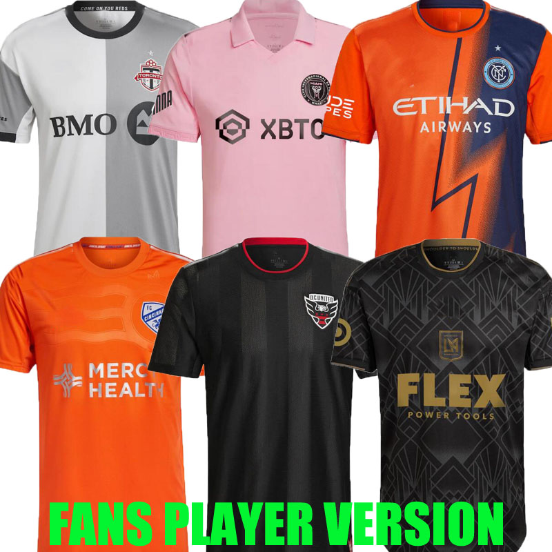 

Inter Miami BECKHAM Soccer Jerseys 2022 2023 lafc HIGUAIN Toronto D.C. United Los Angeles FC 22 23 Cincinnati New York City nycfc football shirts FANS PLAYER VERSION, Miami home player version