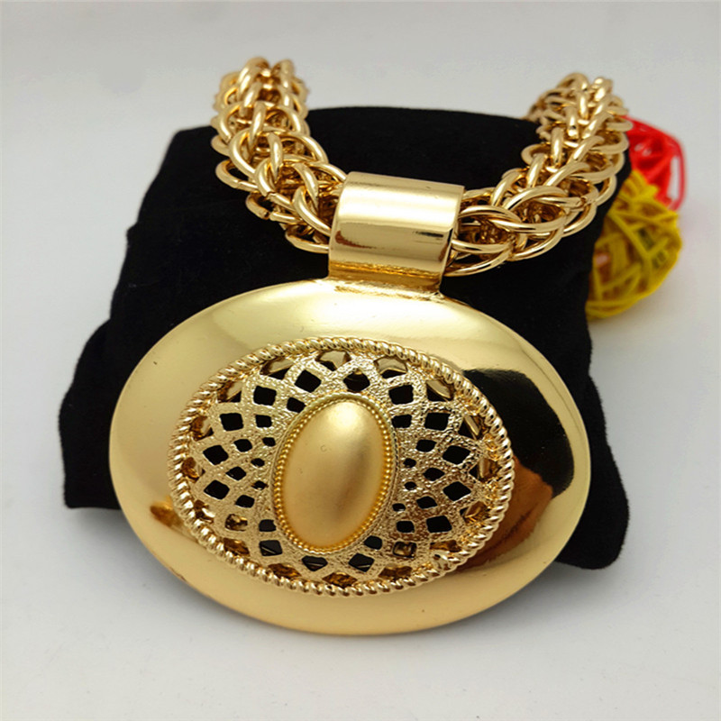 

Fashion Trendy Nigerian Wedding African Beads Jewelry Sets Crystal Necklace Earrings Set Party Wedding Dubai Jewelry Sets