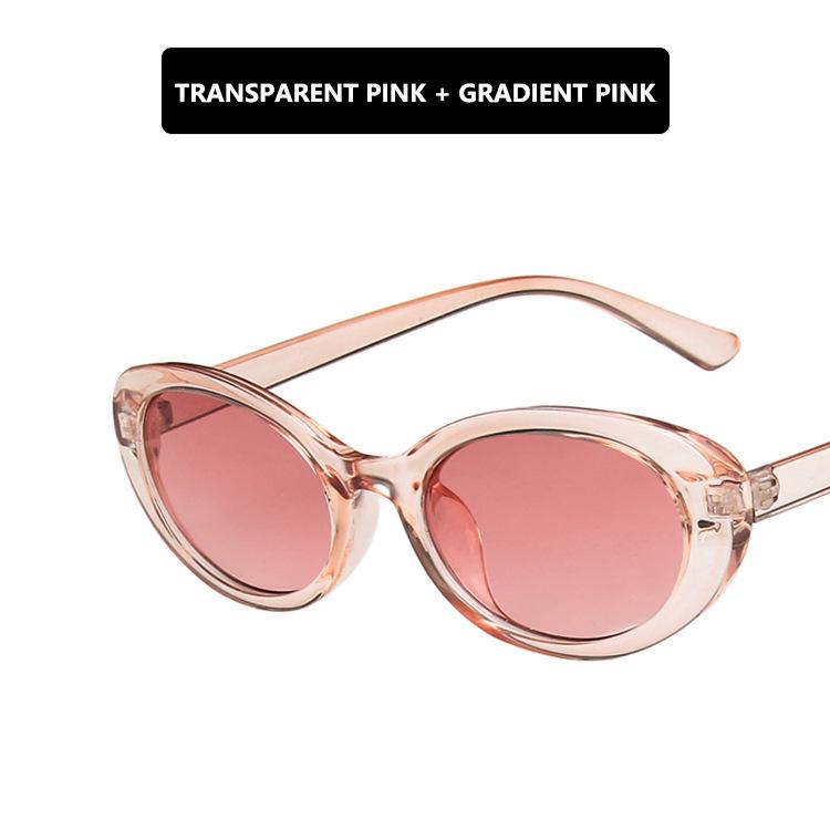 

Sunglasses White Small Face Cat's Eye 2021 Style Women's Fashionable European And American Street Po Retro Sun