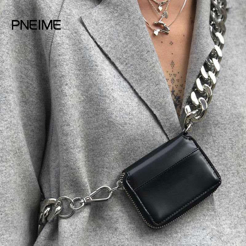 

Women Chain Belt Bag Messenger Bag Women Commuter Convenient Chest Korean Version Of The Wild Fashion Mini Small Square, Black