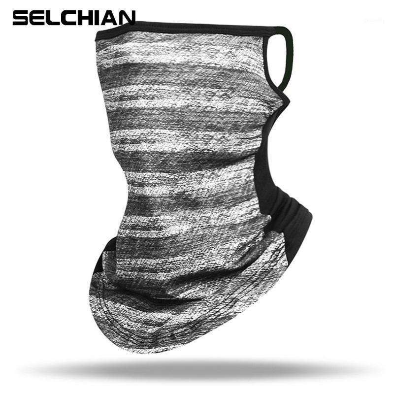 

Scarves Silk Mesh Breathable Triangle Face Neck Cover Gaiter Tube Scarf Hanging Ear Bandana Cycling Running Hiking Men Women, Blue;gray