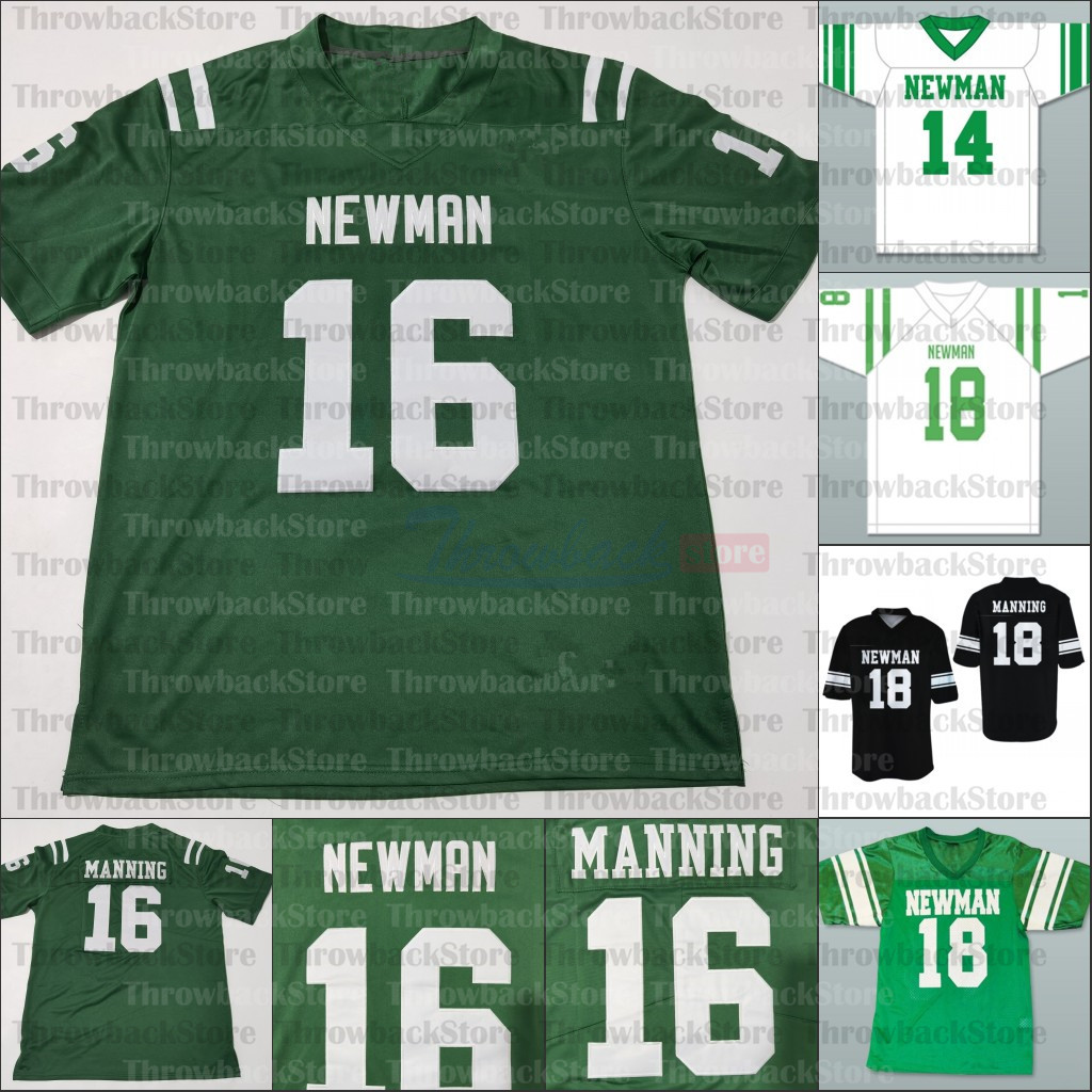 

Custom College Isidore Newman High School Football Jerseys 16 Arch 3 Odell Beckham Jr. Cooper Peyton Eli Manning 2021 New, Green iv