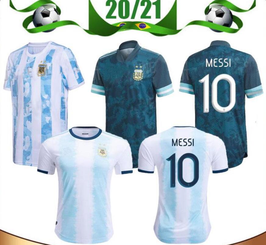 

women Polos 2020 Argentina #10 MESSI Soccer Jersey 20/21 Home AGUERO ICARDI DI MARIA Shirt Away LAUTARO Football Uniform Sales ports Men's T-Shirts Clothing