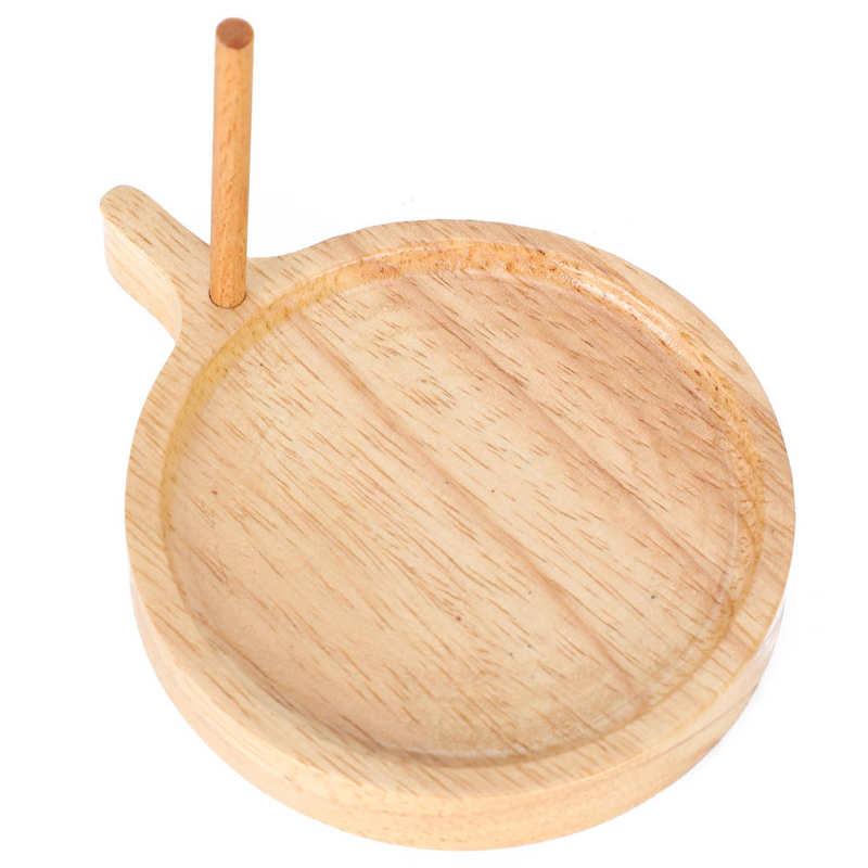 

Sewing Notions & Tools Wooden Beading Tray Round Bead Board For Jewellery Making DIY Weaving Solid Wood Loom Kit Supplies