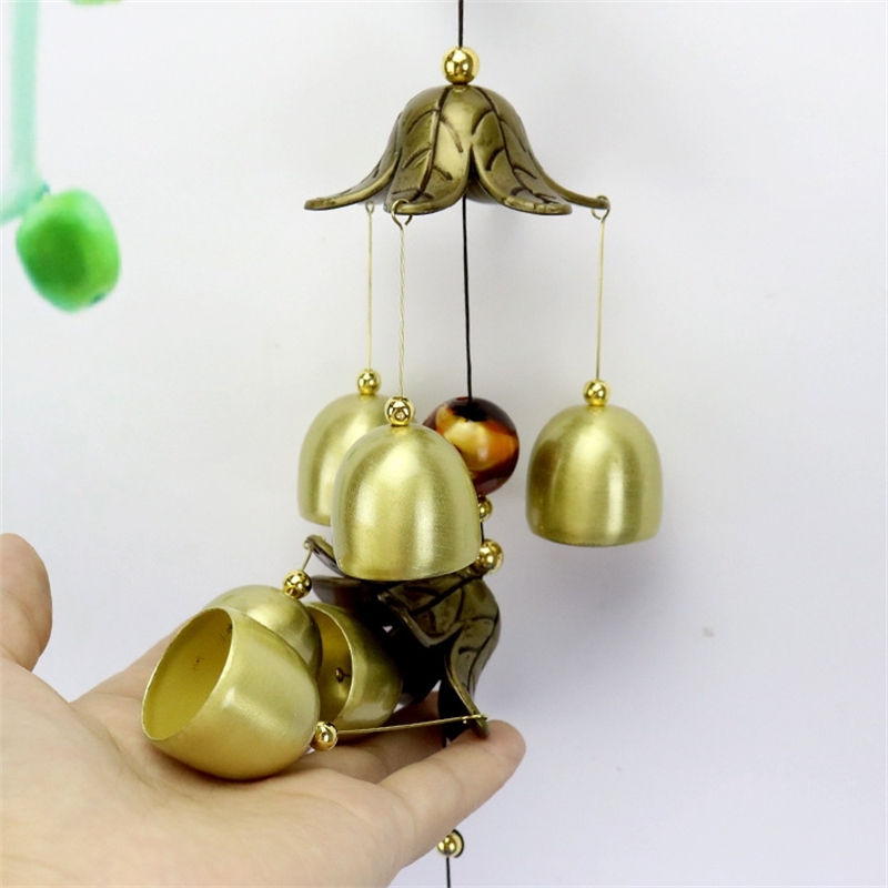 

Zodiac Fu character alloy wind chime Home Door Decoration pendant tourism automobile craft gift decoration