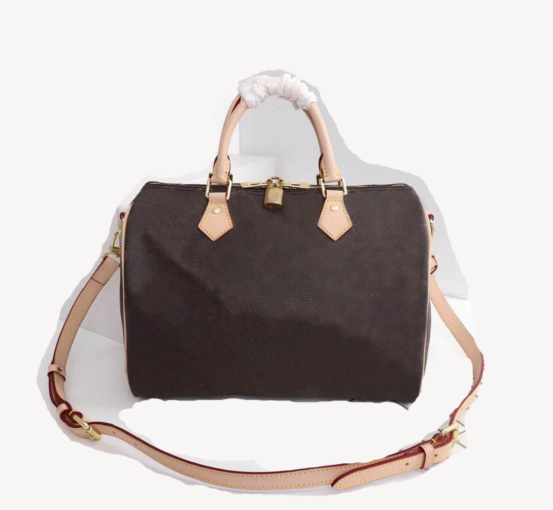 

Classic Traveler Bag 25 30 35 CM Fashion Women ShoulderBag Mono Pillow Totes Handbags Crossbody Coin Clutch Purse free ship, White grid #40390