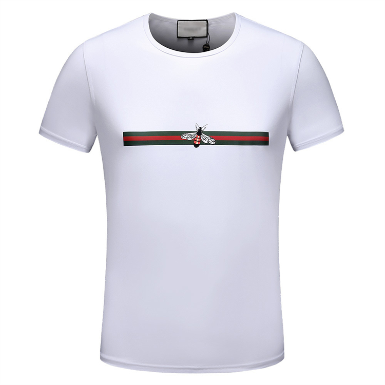 

Designer T shirt Summer short Sleeve Tee Men Women Lovers luxury T-shirts Fashion senior Pure cotton high quality#52, White 02