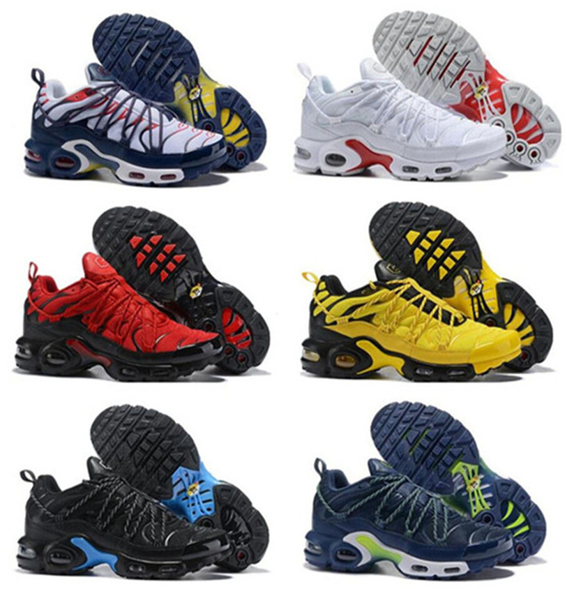 

2020 Maxes Plus TN Ultra Reflective Women Men Shoes Gold Black White Red Tn Runner Sneaker Zapatillas Size