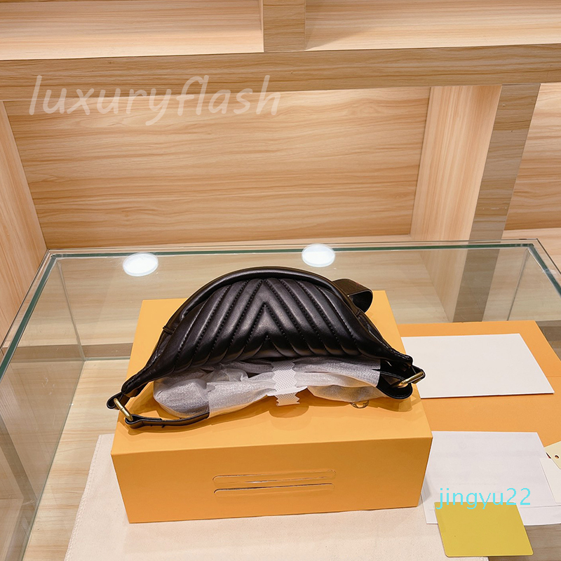 

2021 Latest Designers Womens Waist Bag Fashion Trend Luxurys Summer Crossbody Chest Bags High-quality Shoulder Pocket Messenger Purse, Box(not sale separately)