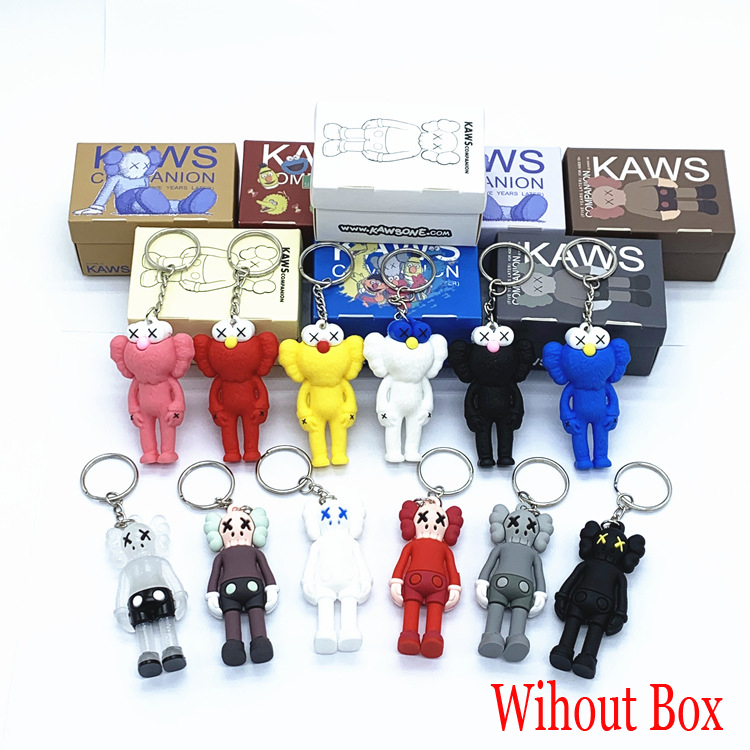 

Fashion Cartoon Doll Keychain Three-dimensional 3d Soft Rubber Skull Pendant Limited Edition Model Backpack Car Keychain Jewelry Accessories, Slivery;golden