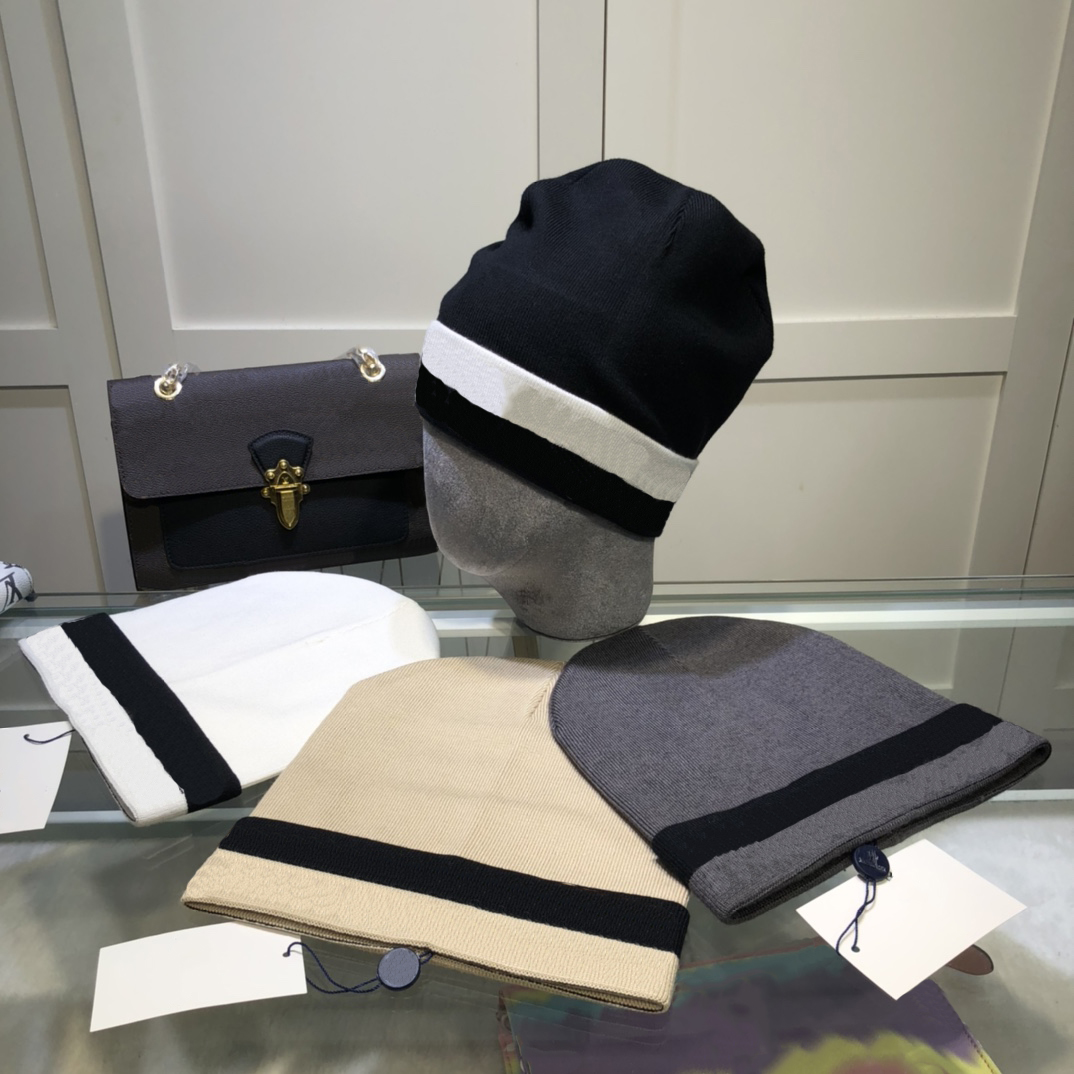 

Fashion Mens Beanie Knit Hats Womens Sport Letter Pattern Skull Caps Winter Wool Cap Casual Two Styles