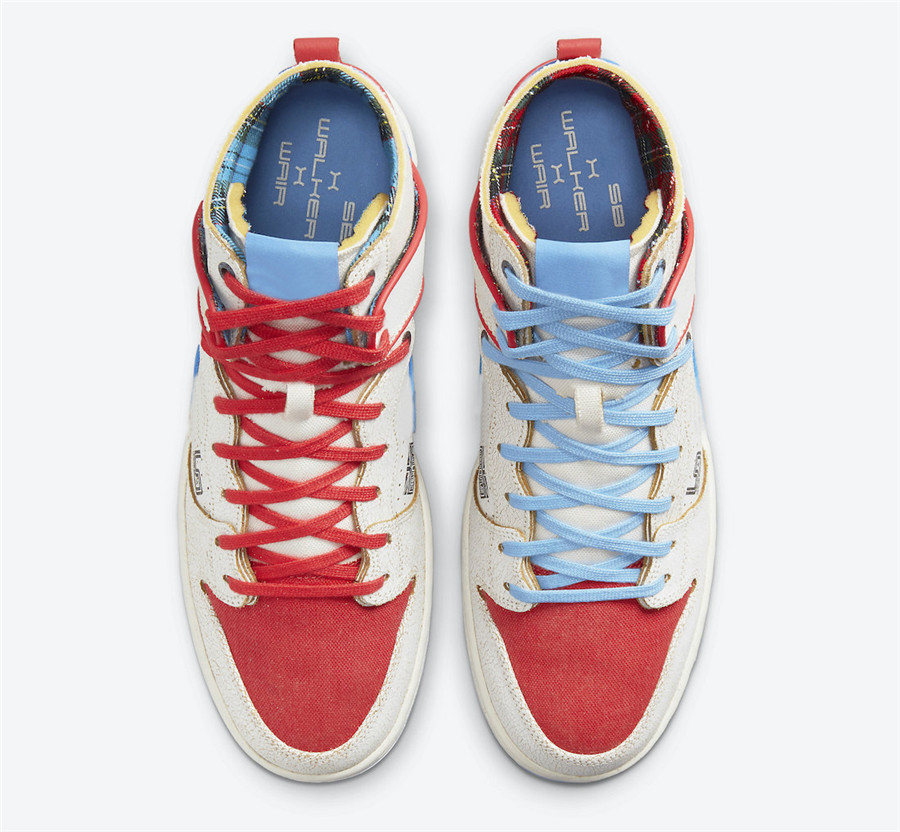 

2021 Release Ishod Wair x Magnus Walker x Dunk High Pro SB Urban Outlaw Outdoor Shoes Men Women 277 Red Blue White Sports Sneakers With Original Box DH7683-100 36-45