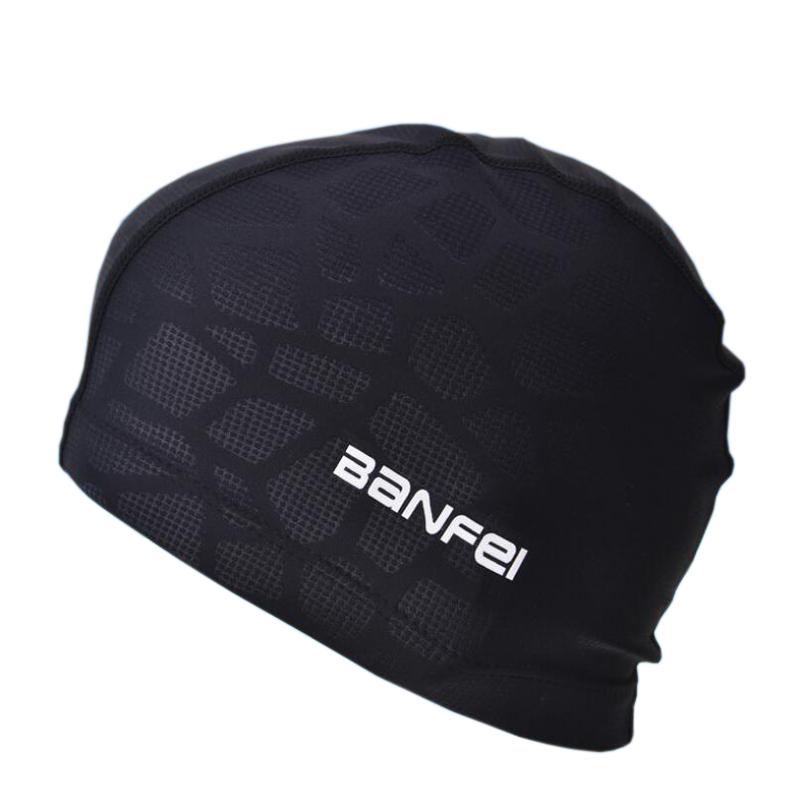 

Swimming Cap Men Summer High Elasticity Adult Waterproof Caps Nylon Protect Ear Cap Women Comfortable Super Soft Bathing Caps