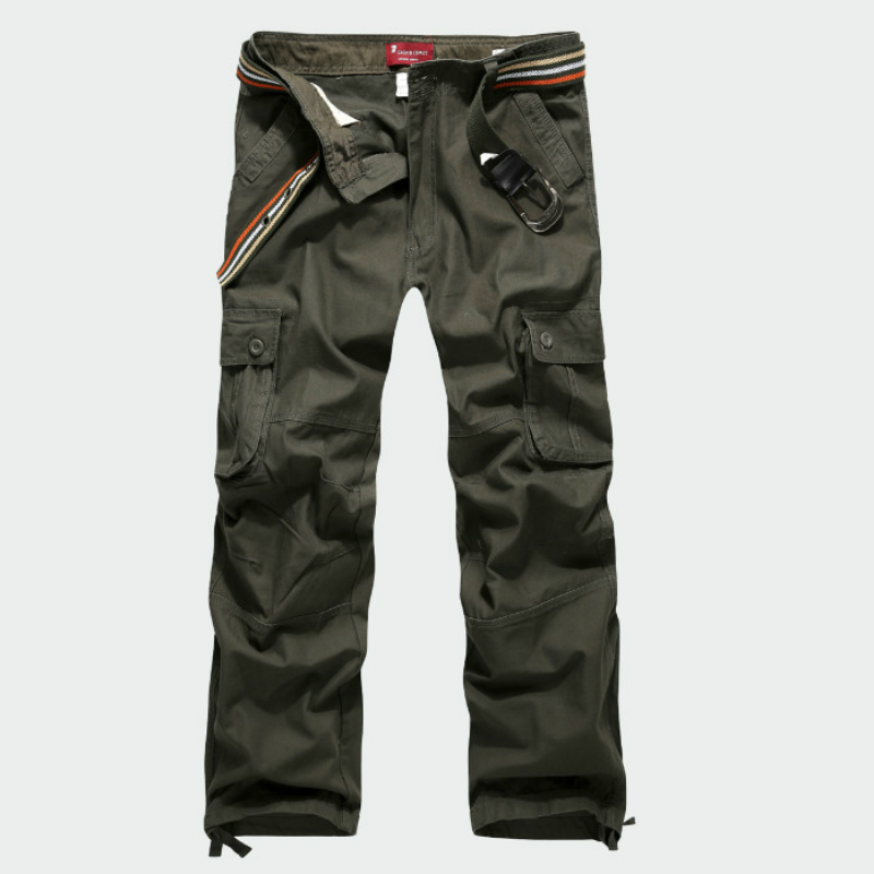 

2021 New Tactical Cargo Men Military Pants Cotton Many Pockets Man Casual Baggy Trousers Streetwear Straight Pantalones Hombre Kssr, Khaki