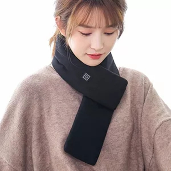 

Unisex Rechargeable Heated Scarf Winter Fever Scarf Heated Scarf USB Neck Wrap with Power bank 80 cm Length