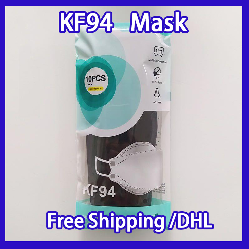 

KF94 MaskKN95 Masks DHL Shipping Dustproof and Breathable All Round Protection Face Mask Willow-shaped
