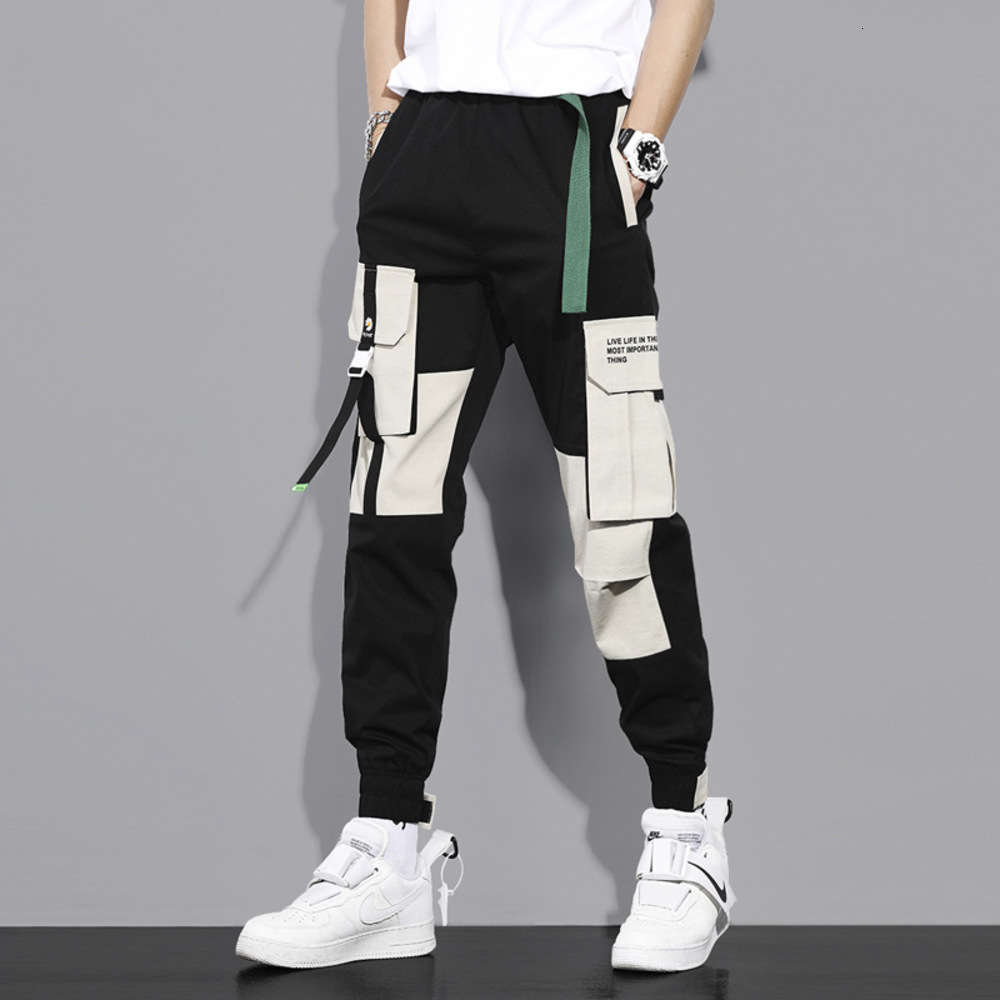 

Men's overalls in autumn and winter, Black