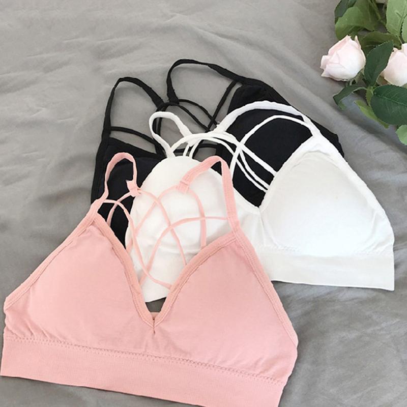 

Yoga Outfit 2021 Women Bras Anti-sweat Shockproof Padded Sports Bra Breathable Top Running Fitness Workout Sport