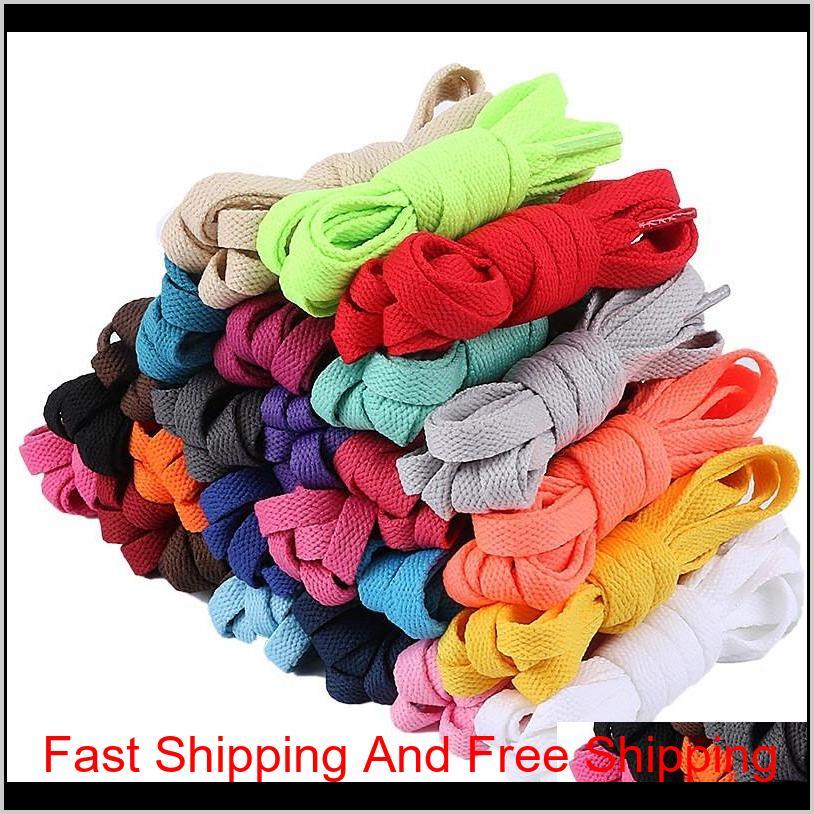 

New Flat Shoelaces Dress Canvas Shoe Lace Sneaker Boots Shoe Laces Unisex Strings qylHOe bdejewelry