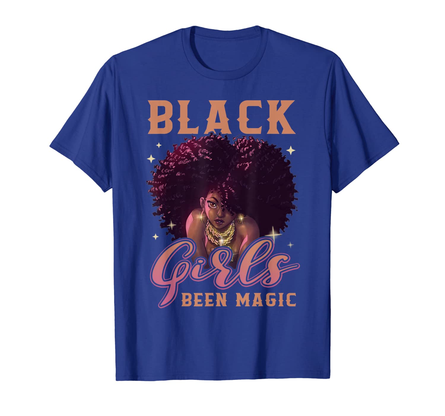 

Black Girls Been Magic T-Shirt African Queen Gifts for Women, White;black