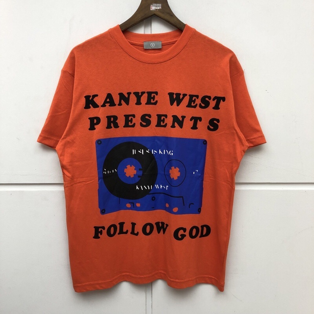 

2021 New Ss Kanye Oeste Rei Jesus t Das Mulheres De Alta Qualidade T-shirts Broadcloth Camisa Dos Homens 6d1y