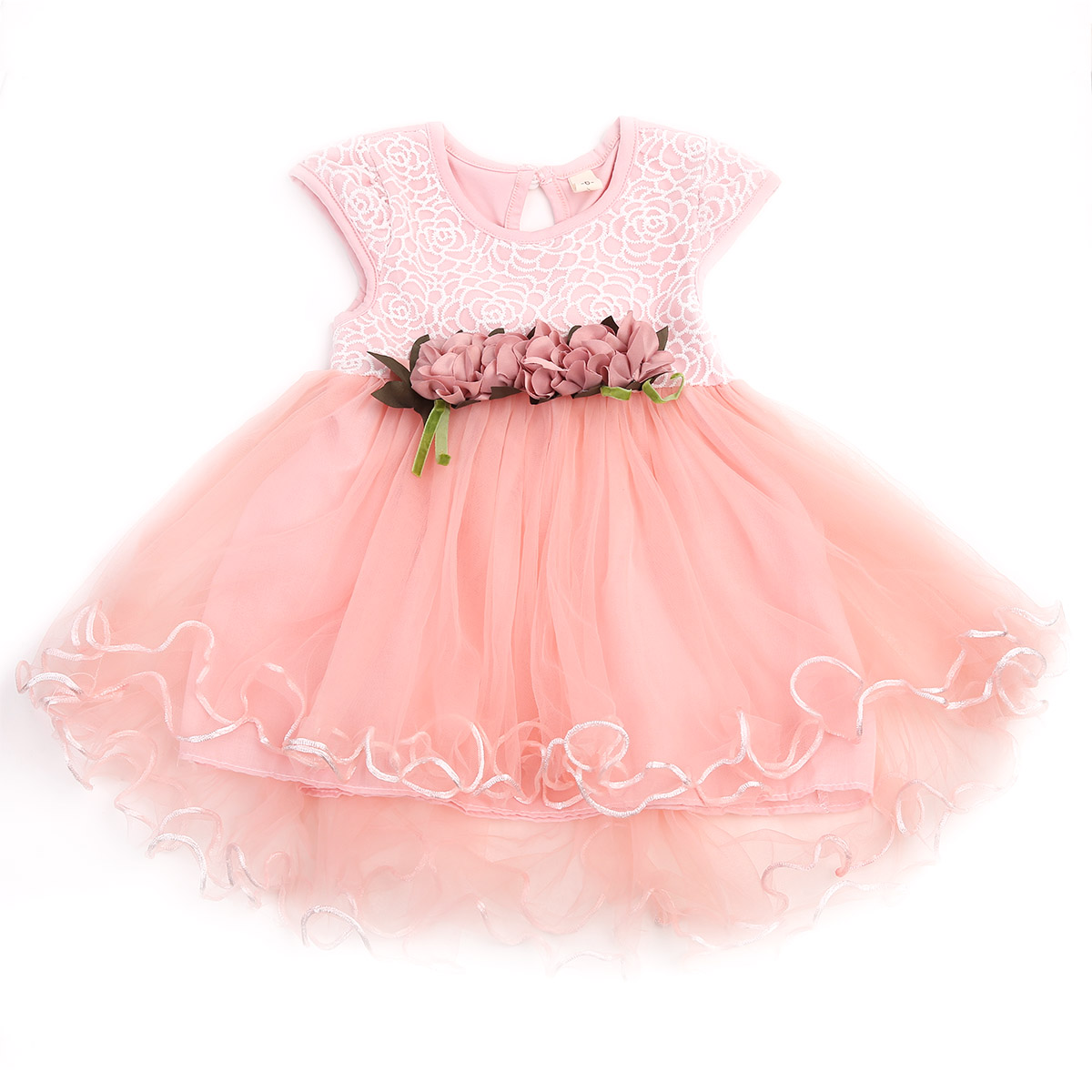 

Multi-style Super Cute Baby Girls Summer Floral Dress Princess Party Tulle Flower Dresses 0-3Y Clothing