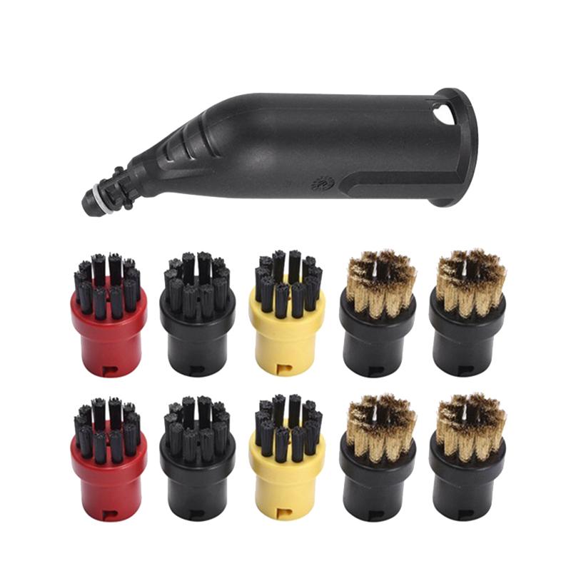 

Vacuum Cleaners TOP!-Steam Cleaner Crevice Nozzle+Wire Nozzle Brushes X 10 For KARCHER Steam Absolute Home Appliance