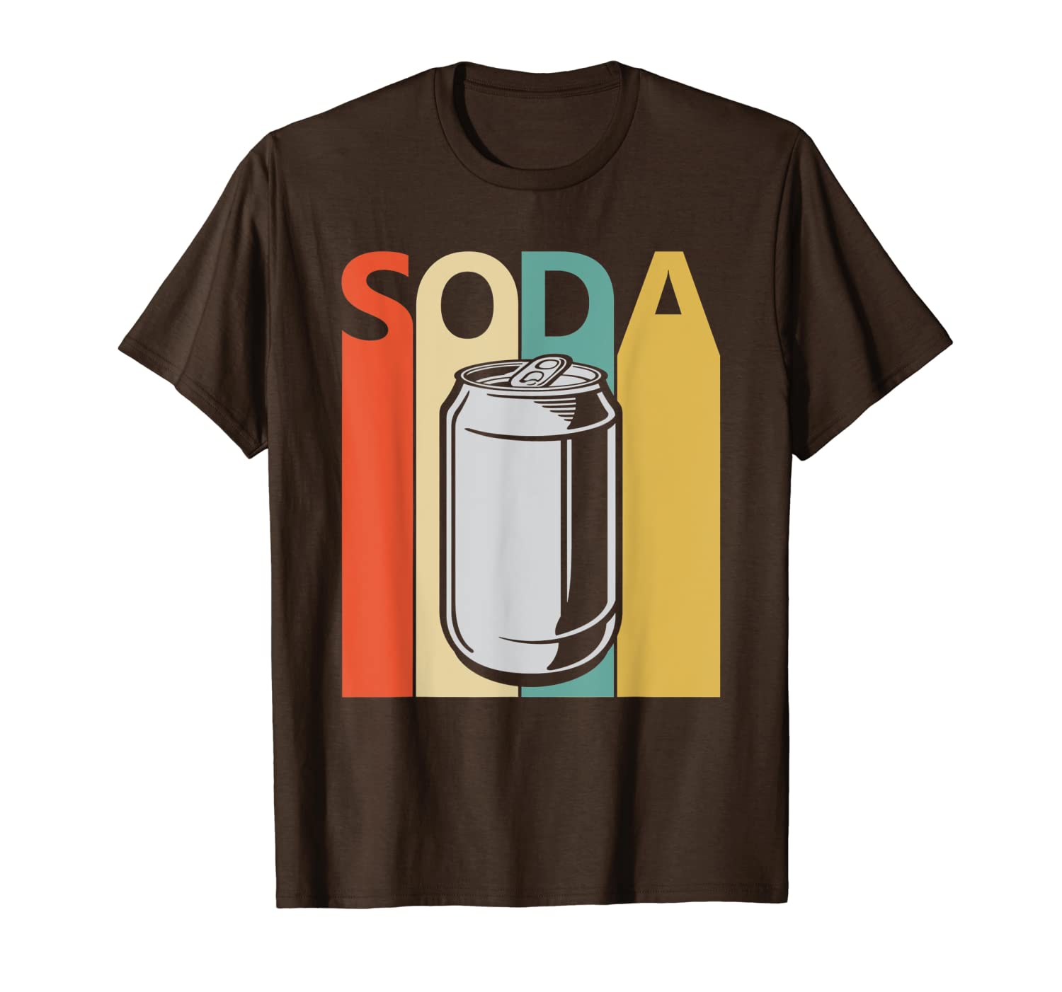 

vintage soda can t-shirt gift, White;black
