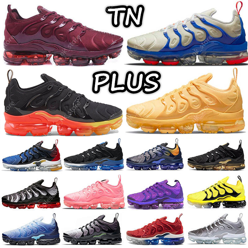 

TN Plus mens Shoes sneakers USA Vibes Yolk Fresh Black Royal Blue Atlanta Light Bone Metallic Gold Hyper Violet Lemon Lime women sports outdoor trainers US 13, Black sock