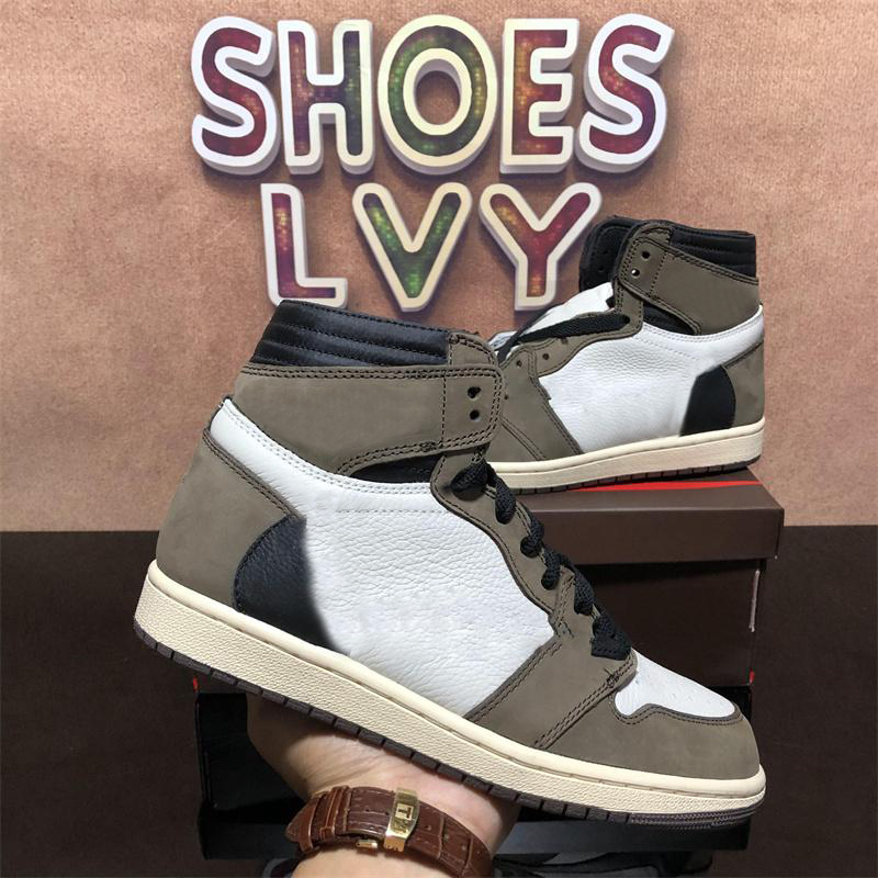 

Top Quality Fragment Design x Men Women Jumpman 1s Basketball Shoes High OG 1 Dark Mocha Black Toe University Blue Chicago Hyper Royal Shadow 2.0 Sports Sneakers, Colour