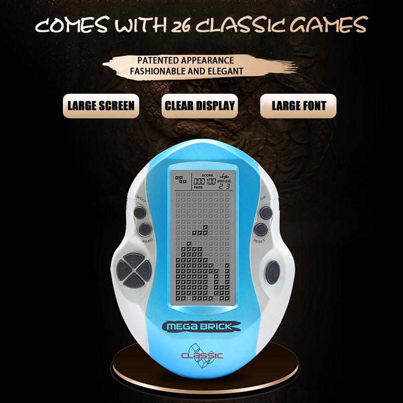 Portable Game Players Mini Console Pocket Tetris Handheld Lcd Screen Electronic Toys For Children Childhood Gif #3-image-745759848
