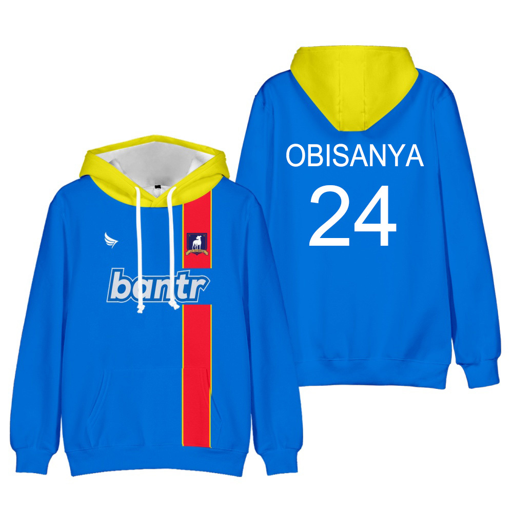 

Ted lasso - men's and women's football pullover, merch Hoodie, COSPLAY casual street cloth, season, White