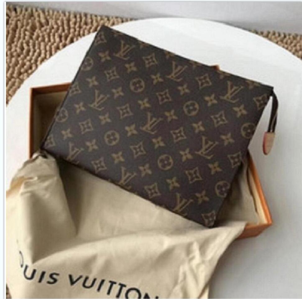 

1-15 LV LOUIS VITTON High quality designer handbag men Clutch wallet Women Genuine Leather Cosmetic Bags man satchel bags purse, Red;black