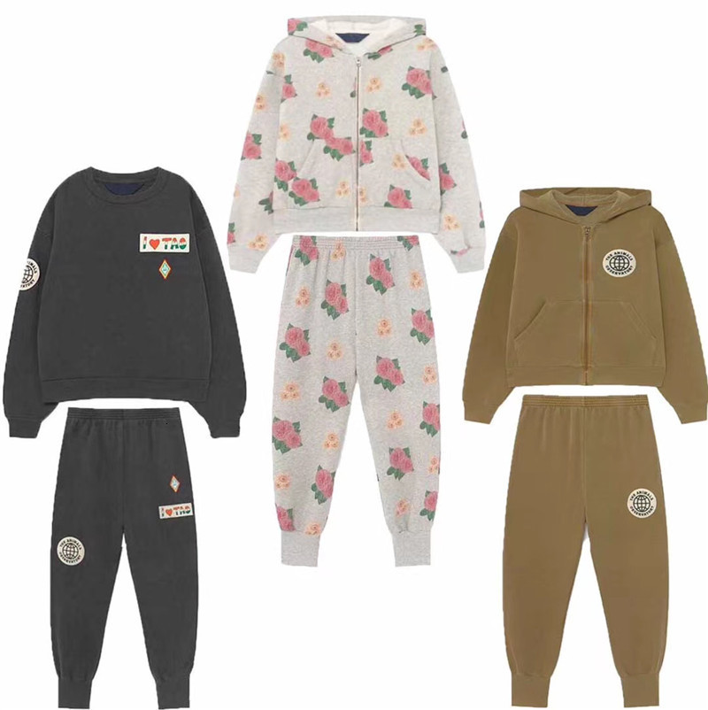 2021 New Tao Brand Kids Winter Sweatshirt Pants Children Boys Girls Fashion Baby Suits Girl Clothes Christmas Boutique Outfits Z3m6-image-663907092