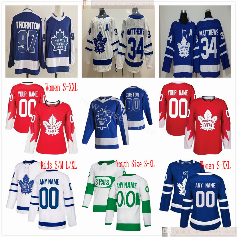 

Custom 2021 Reverse Retro Man Women Youth Kids Hockey Toronto Maple Leafs Joe Thornton Wayne Simmonds William Nylander Alex Galchenyuk Jason, Black;red