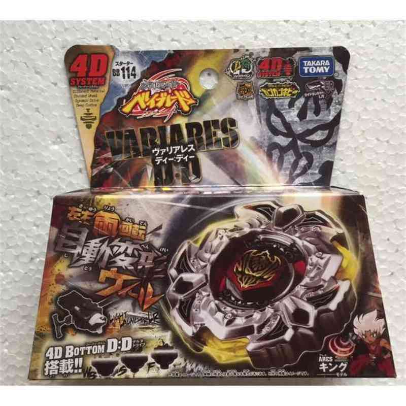 

Tomy Japanese Beyblade BB114 Variares 4D Metal Fusion + Light er 210803