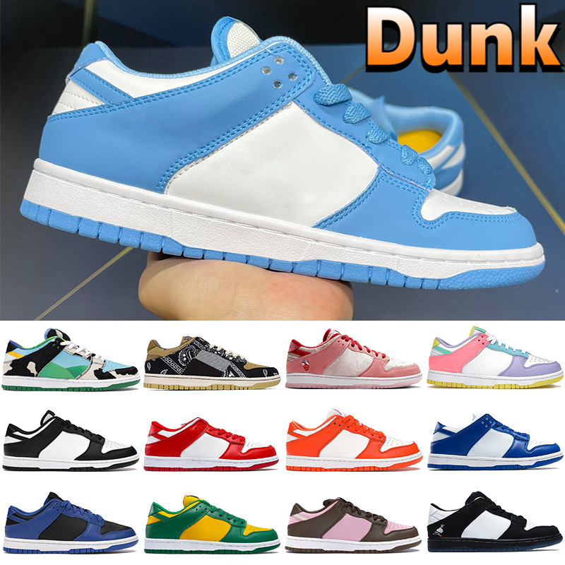 

2021 UNC Dunk dunks men Basketball Shoes coast white black chunky dunky University red shadow Cactus hyper cobalt low Women sneakers, 49# bubble wrap packaging